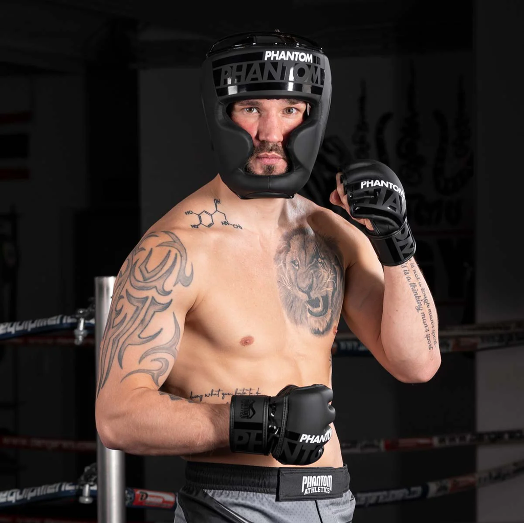 Phantom Kopfschutz Apex Full Face, Schwarz