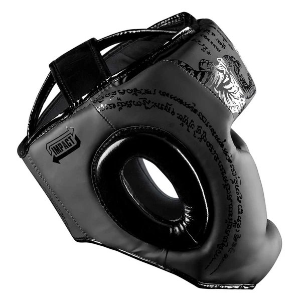 Phantom Kopfschutz Muay Thai, Schwarz 4