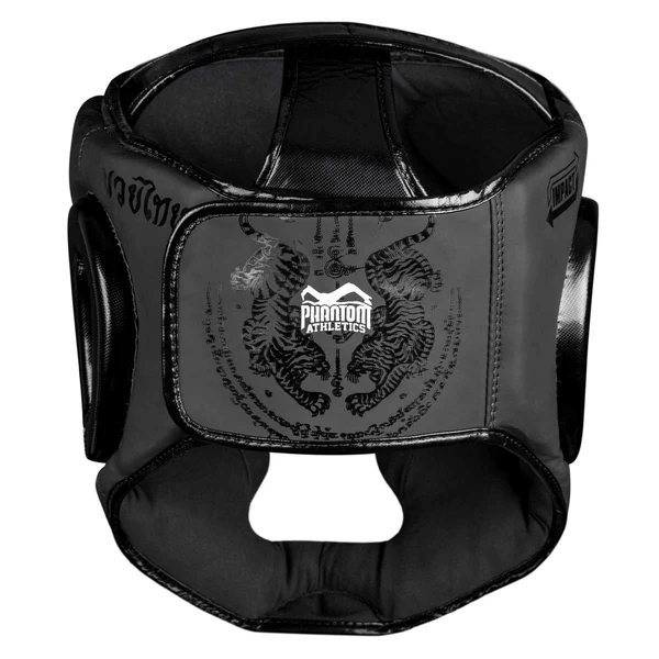 Phantom Kopfschutz Muay Thai, Schwarz 5