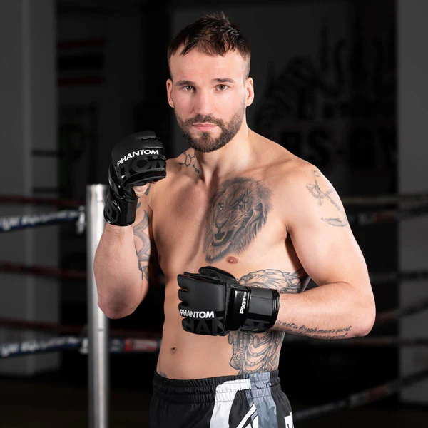 Phantom MMA Handschuhe Apex Hybrid, Schwarz 7
