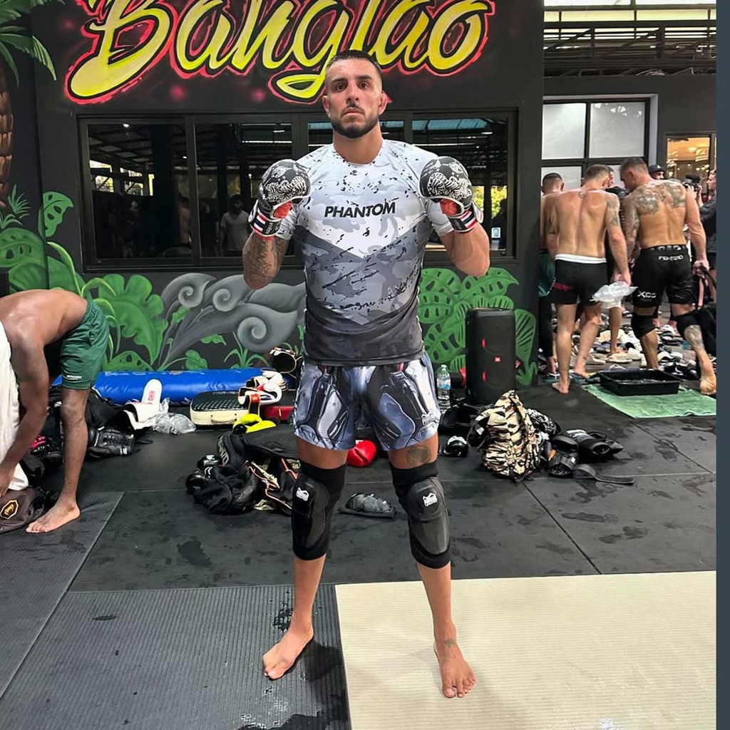 Phantom MMA Handschuhe Sparring Muay Thai LE, Schwarz-Silber 7