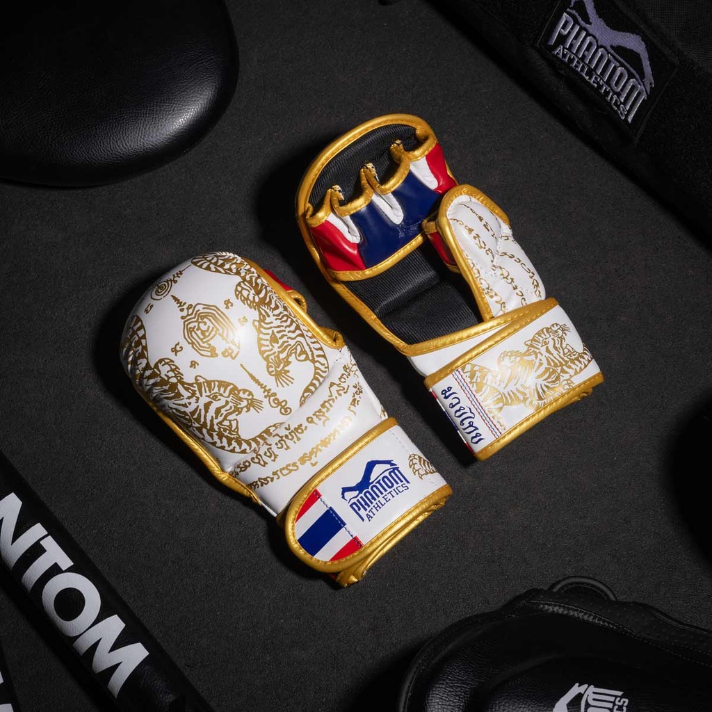 Phantom MMA Handschuhe Sparring Muay Thai LE, Weiß 8