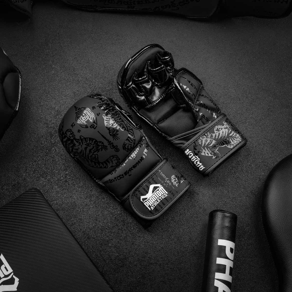 Phantom MMA Handschuhe Sparring Muay Thai, Schwarz 9