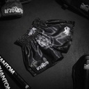 Phantom Muay Thai Shorts Sak Yant, Schwarz-Weiß 3