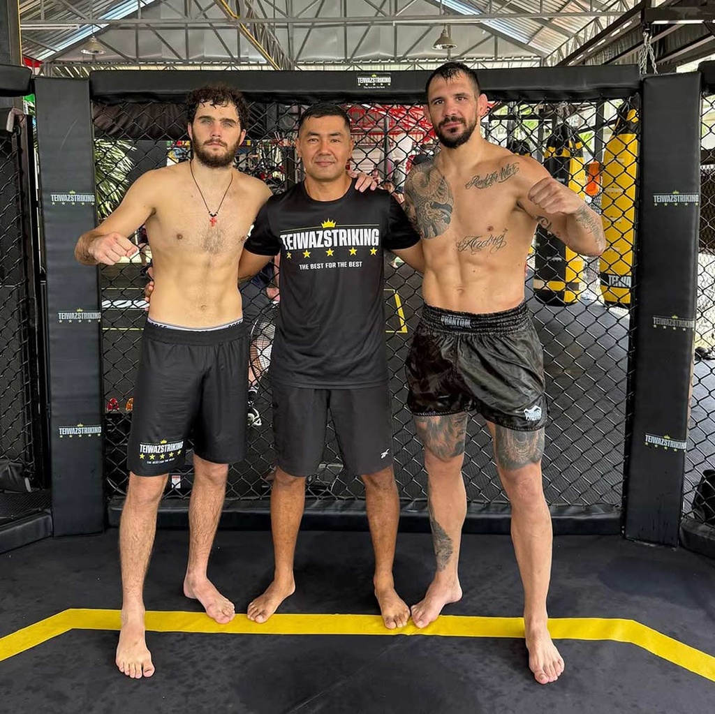 Phantom Muay Thai Shorts Team, Schwarz 8