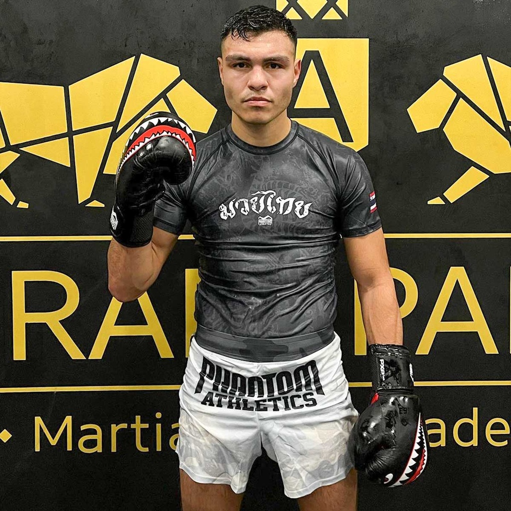 Phantom Rash Guard Muay Thai, Schwarz 9
