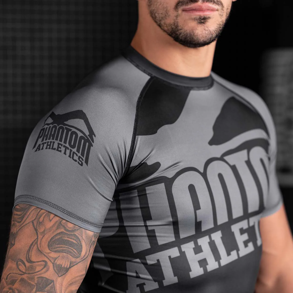 Phantom Rash Guard Supporter, Schwarz
