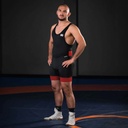 Phantom Ringertrikot Set Storm, Schwarz-Blau + Schwarz-Rot