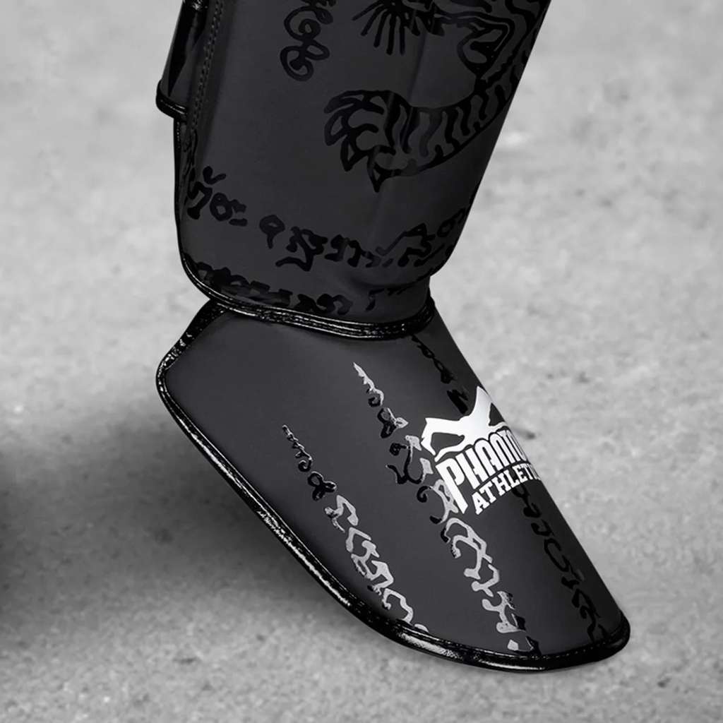Phantom Schienbeinschoner Muay Thai, Schwarz 4