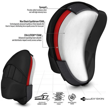 RDX Boxpratzen T15, Schwarz 7
