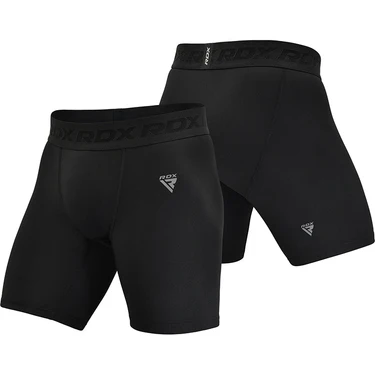 RDX Compression Shorts T15, Schwarz 5