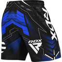 RDX Fight Shorts IMMAF, Schwarz-Blau 2