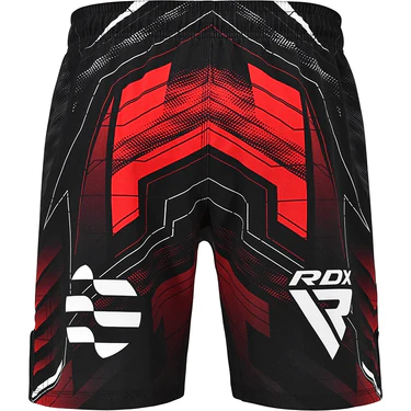 RDX Fight Shorts IMMAF, Schwarz-Rot 2