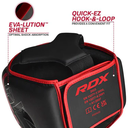 RDX Kopfschutz F6 Kara, Schwarz-Rot