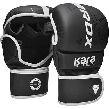 RDX MMA Handschuhe Sparring F6 Kara, Schwarz-Weiß 2