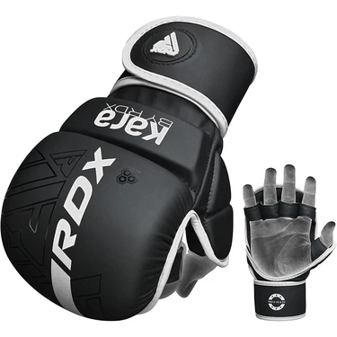 RDX MMA Handschuhe Sparring F6 Kara, Schwarz-Weiß 3