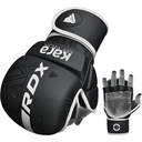 RDX MMA Handschuhe Sparring F6 Kara, Schwarz-Weiß