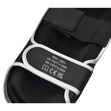 RDX Schienbeinschoner F6 Kara, Schwarz-Weiss 7