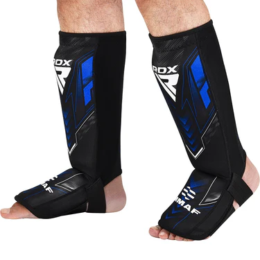 RDX Schienbeinschoner IMMAF, Schwarz-Blau 3