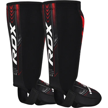 RDX Schienbeinschoner IMMAF, Schwarz-Rot 4