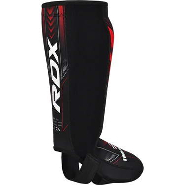 RDX Schienbeinschoner IMMAF, Schwarz-Rot 5