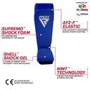 RDX Schienbeinschoner SIB, Blau
