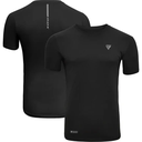 RDX T-Shirt Dry Fit T2, Schwarz
