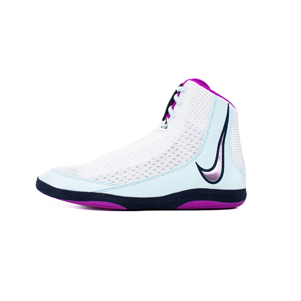 Nike Ringerschuhe Inflict 4, Weiß-Lila 2