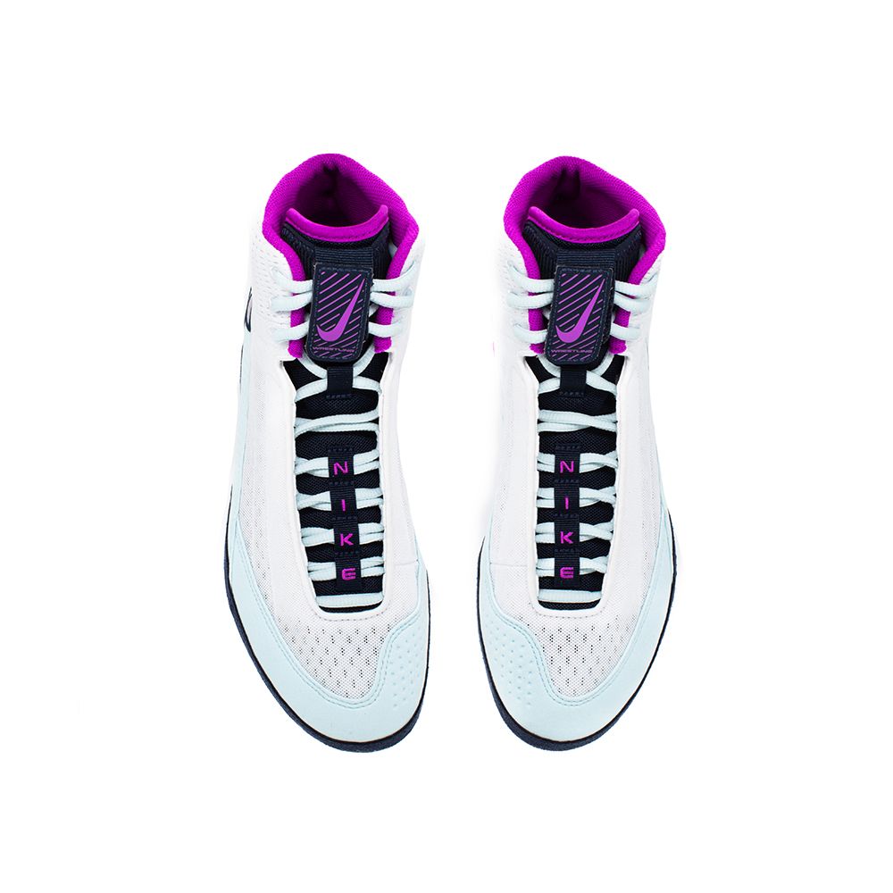 Nike Ringerschuhe Inflict 4, Weiß-Lila 6