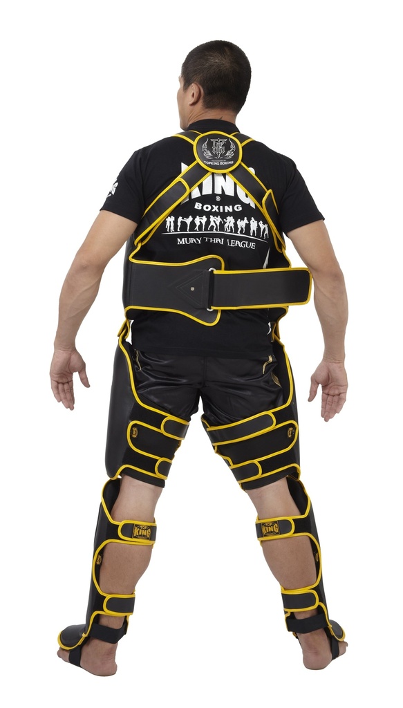Top King Bauch- und Oberschenkel Schlagpolster, Schwarz 2