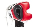 Top King Kopfschutz Face Saver, Schwarz-Rot