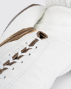 Fly Boxhandschuhe Superlace 2 mit Schnürung, Weiß-Gold