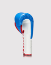 Fly Boxhandschuhe Superlace X mit Schnürung, Blau-Weiß-Rot