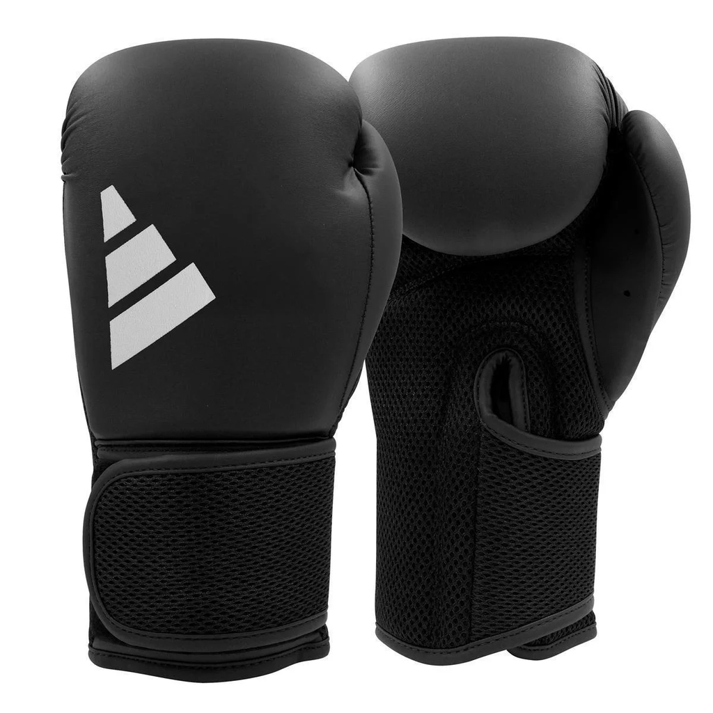 adidas Boxhandschuhe Hybrid 25 Kids, Schwarz