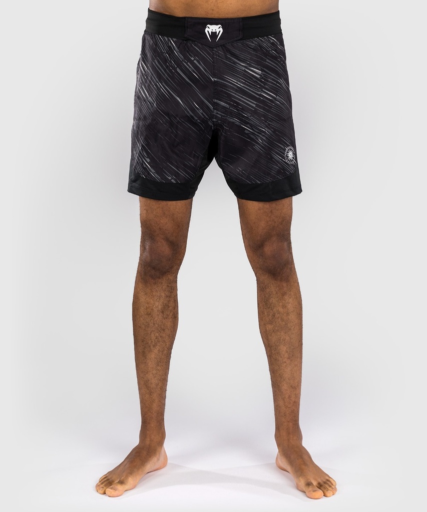 Venum Fight Shorts Rapid, Schwarz-Grau
