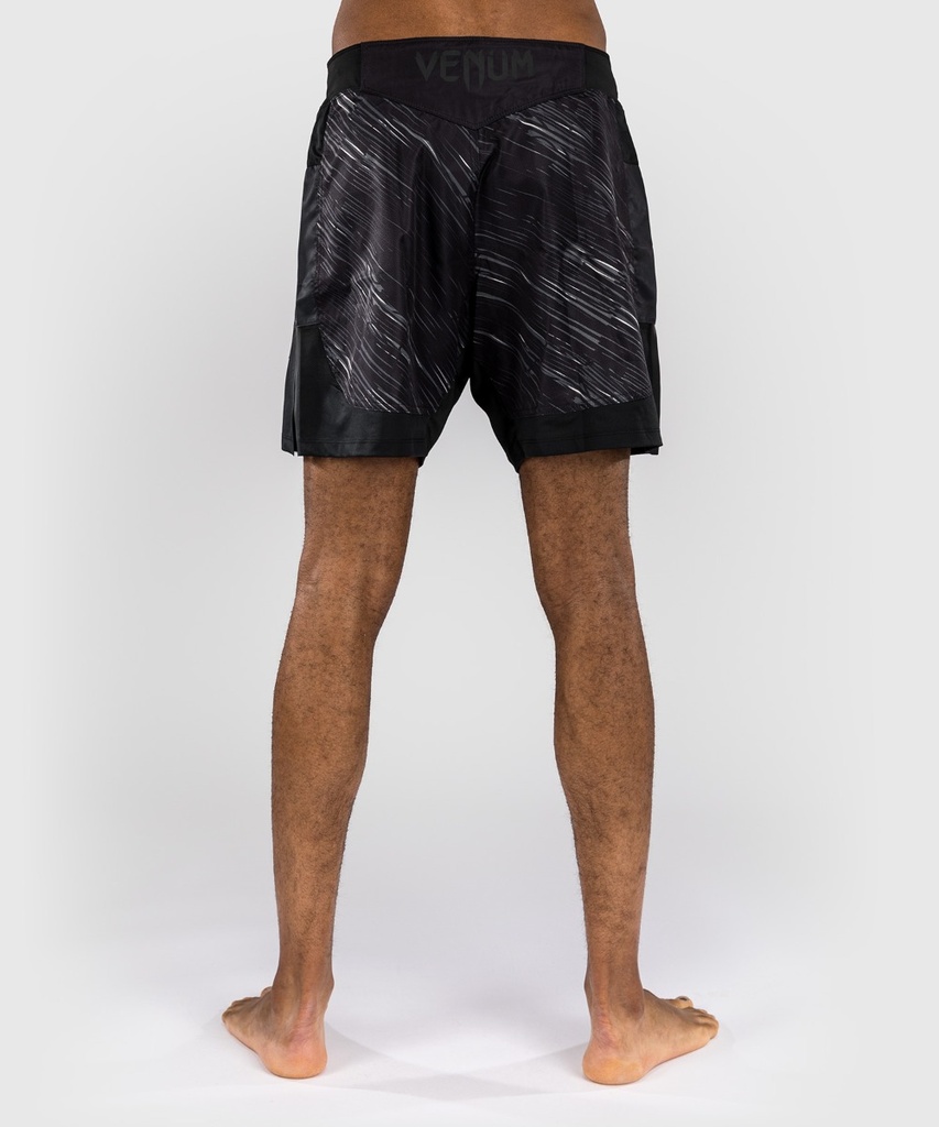 Venum Fight Shorts Rapid, Schwarz-Grau 3