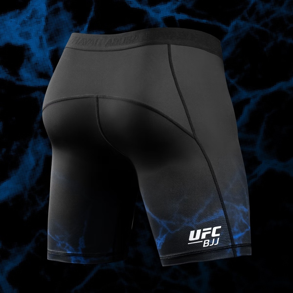 Hayabusa UFC Compression Shorts, Schwarz-Blau 2