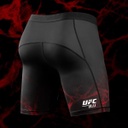Hayabusa UFC Compression Shorts, Schwarz-Rot 2