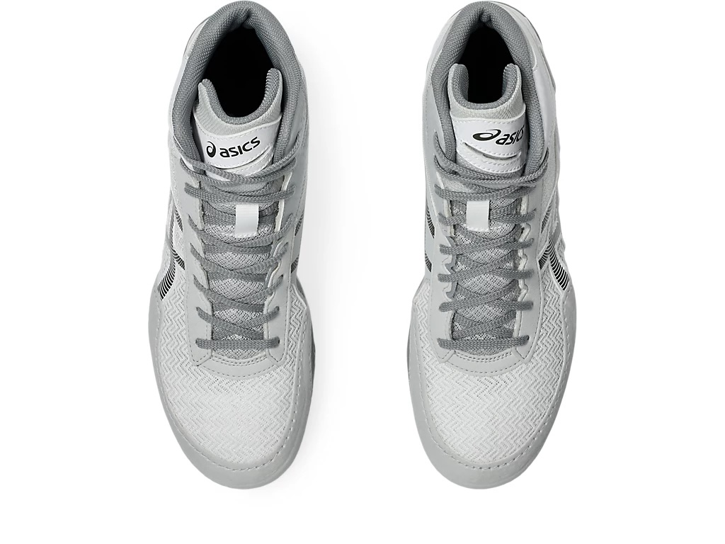 asics Ringerschuhe Matcontrol 3, Weiß-Metallic Grau 6