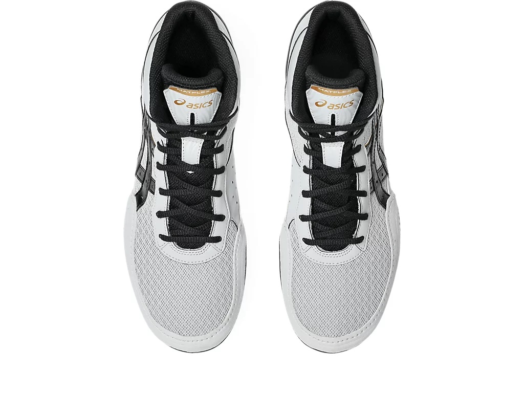 asics Ringerschuhe Matflex 7, Hellgrau-Schwarz 6