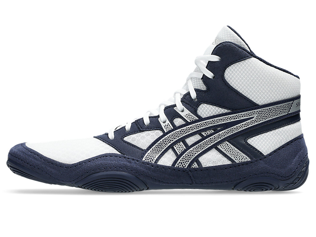 asics Ringerschuhe Snapdown 4, Dunkelblau-Silber 8