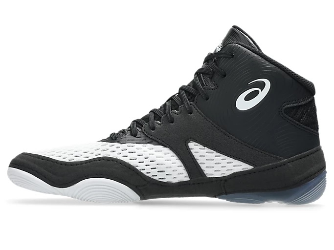 asics Ringerschuhe Split Elite, Schwarz-Weiß 4