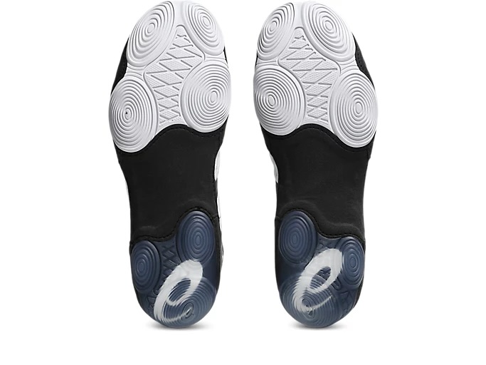 asics Ringerschuhe Split Elite, Schwarz-Weiß 5