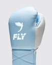 Fly Boxhandschuhe Superlace Pro X 2, Hellblau-Grau 4