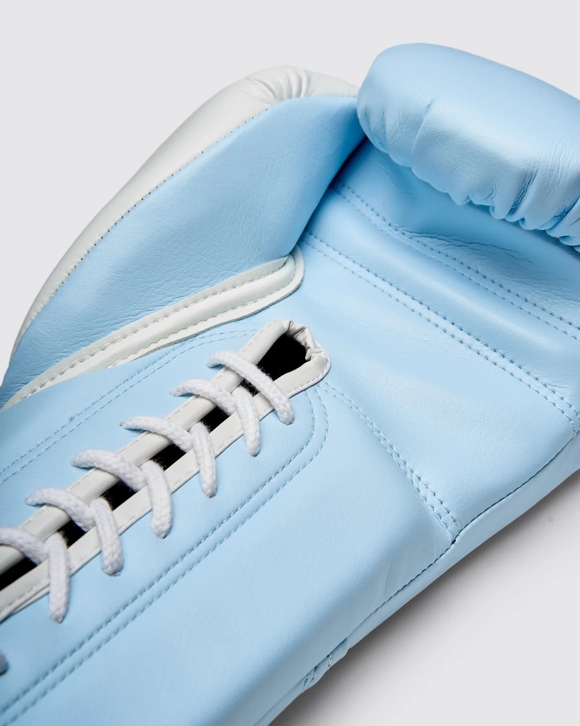 Fly Boxhandschuhe Superlace Pro X 2, Hellblau-Grau 7