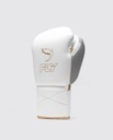 Fly Boxhandschuhe Superlace Pro X 2, Weiß-Grau-Gold 2