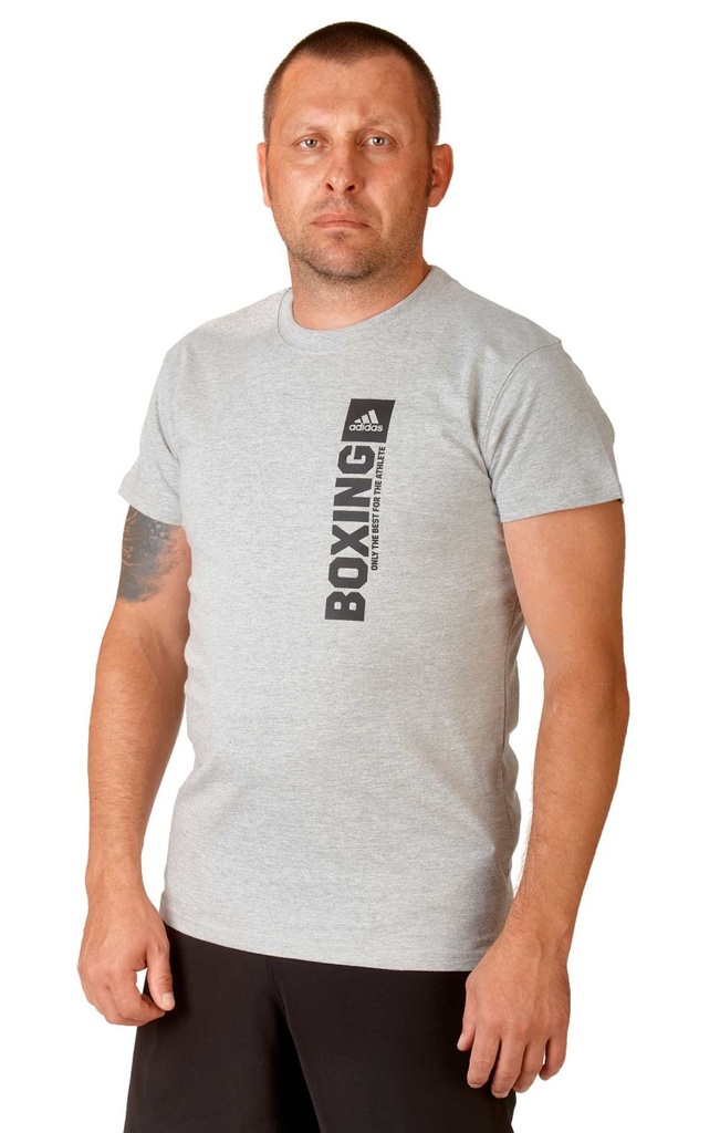 adidas T-Shirt Boxing Community Vertical, Weiß