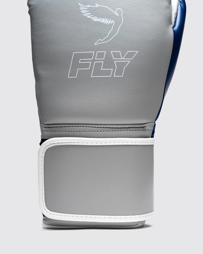Fly Boxhandschuhe Superloop Pro X 2, Grau-Blau 6