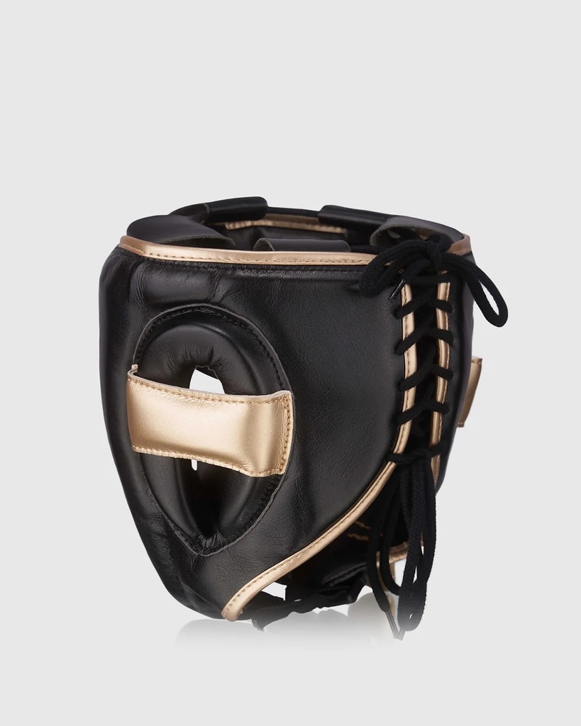 Fly Kopfschutz Knight X, Schwarz-Gold 2