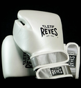 Cleto Reyes Boxhandschuhe Hero Double Strap, Perlweiss 2